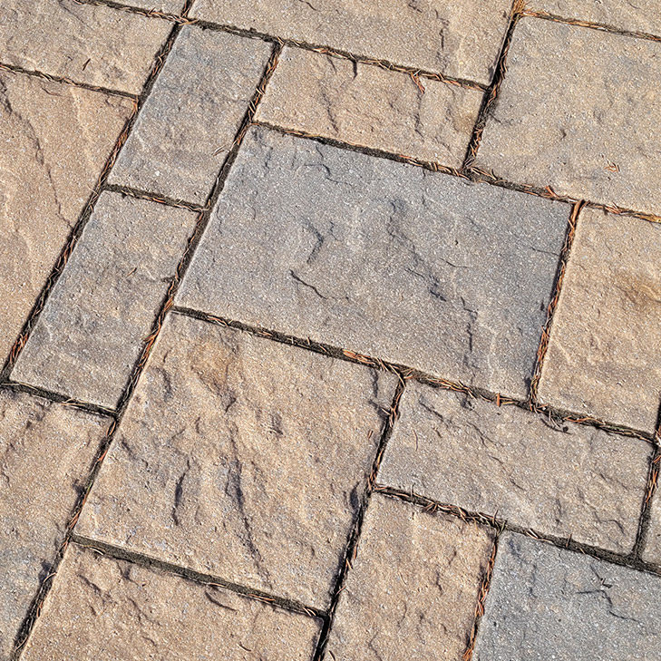 beige pierre gris pavé uni